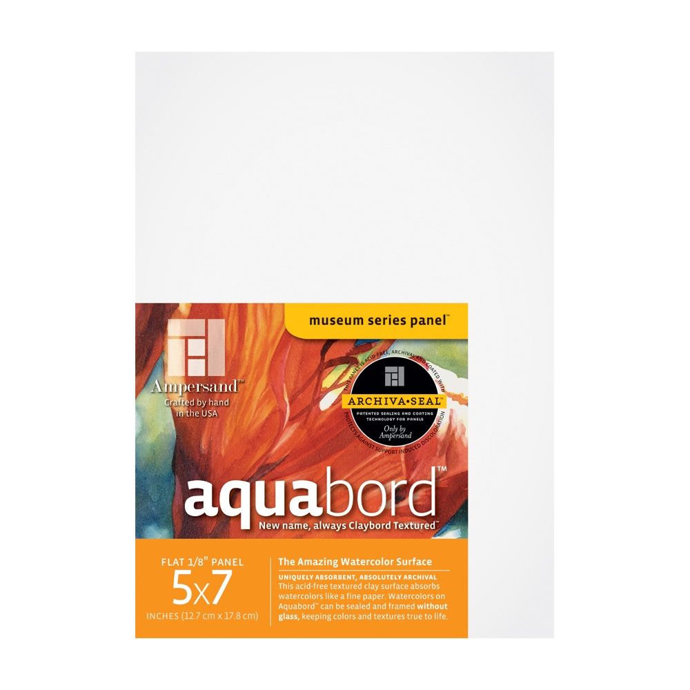 Ampersand Aquabord 1/8" Flat - 3Pk 5 x 7 inches