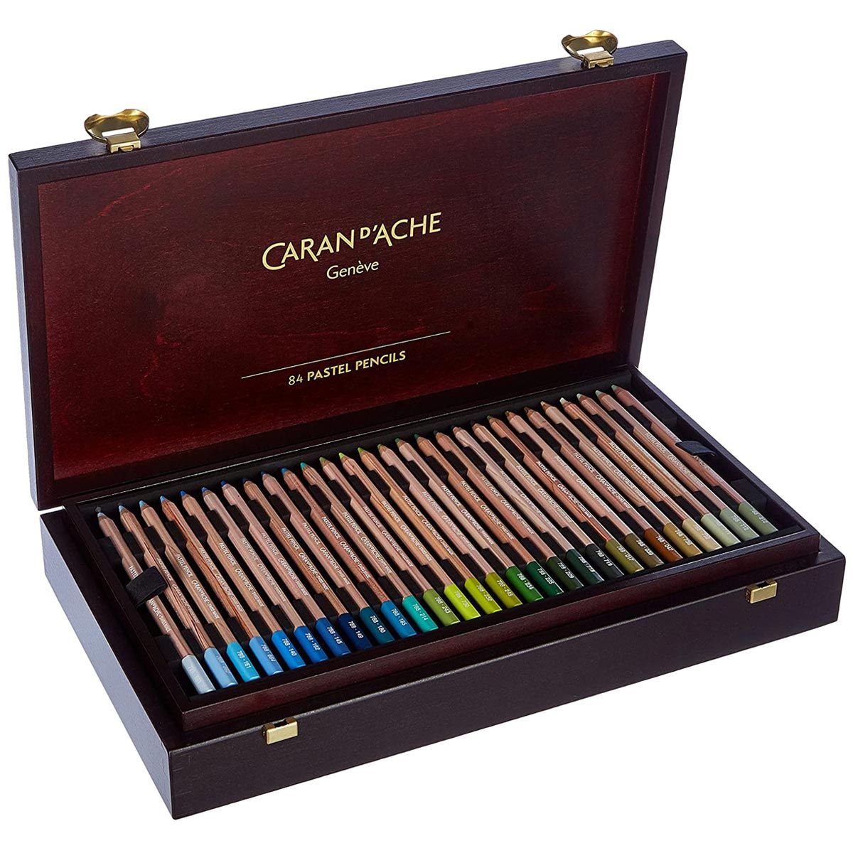 Caran d'Ache Pastel Pencil Wooden Box Set of 84