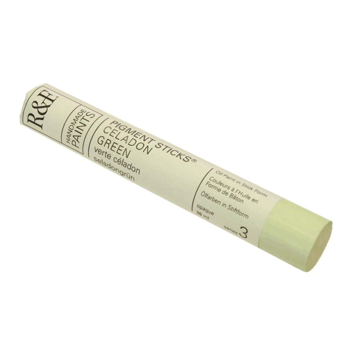 R&F Oil Pigment Stick, Celadon Green 38ml