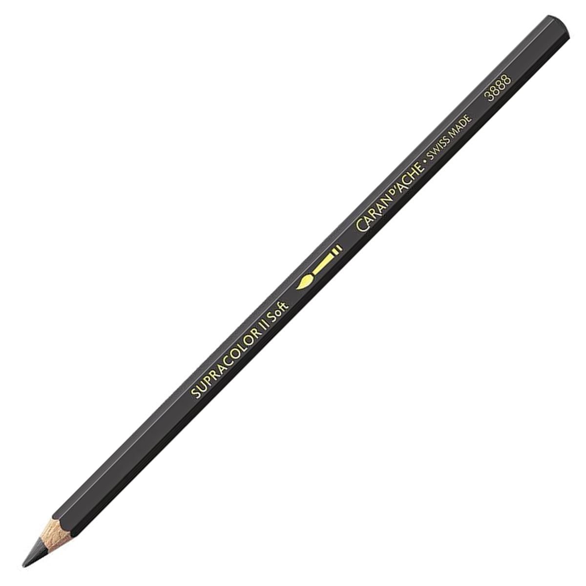 Caran d'Ache Supracolor ll Soft Aquarelle Pencil Charcoal Grey 409