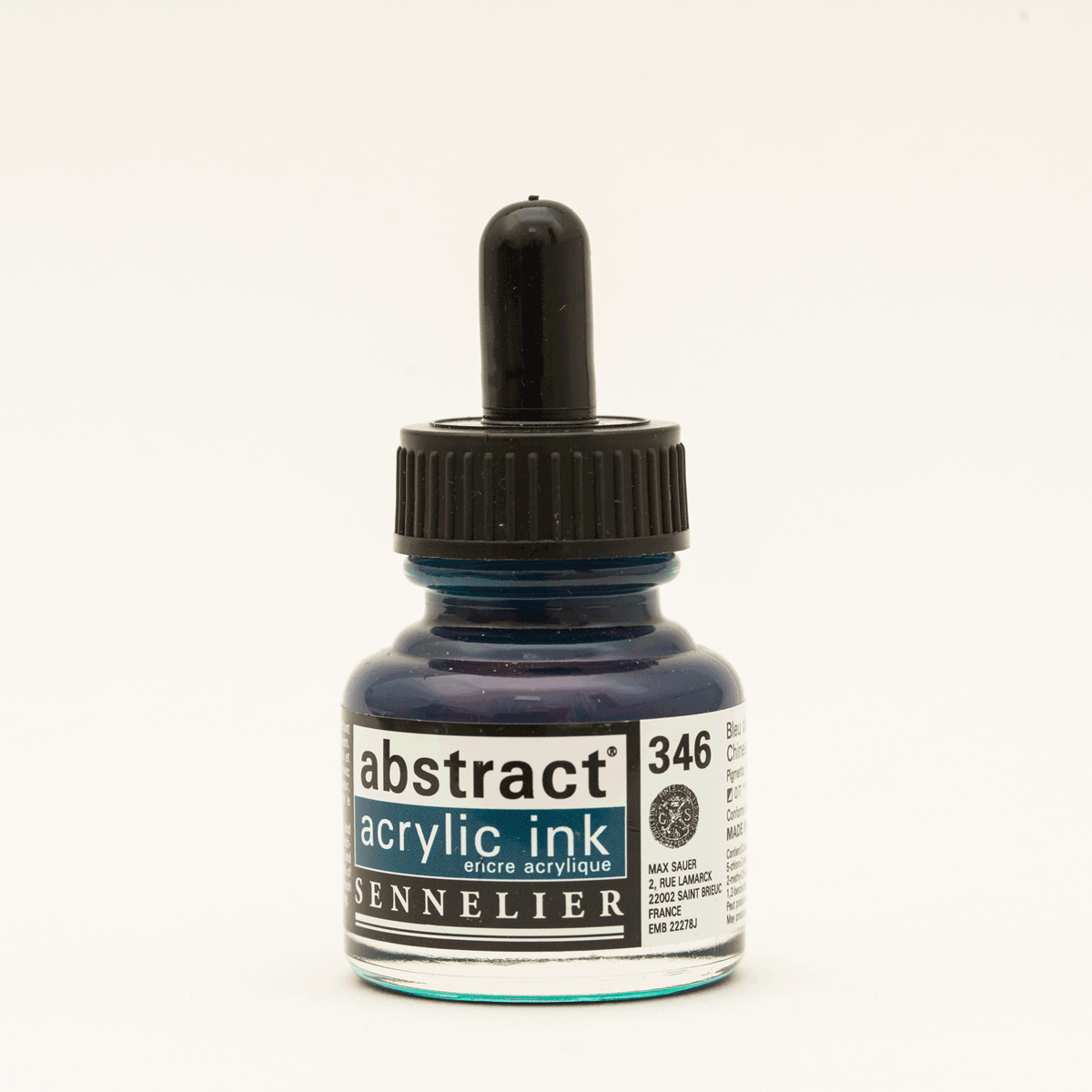 Abstract Acrylic Ink Chinese Blue 30 ml