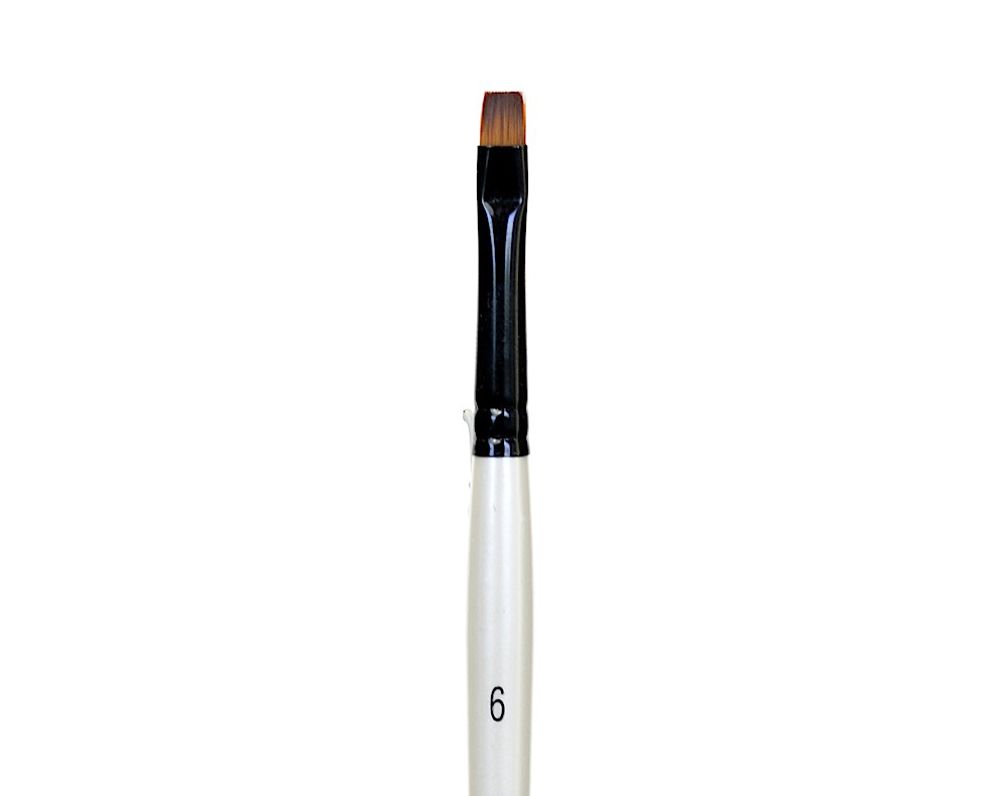 Simply Simmons Acrylic Synthetic Brush - Chisel 6