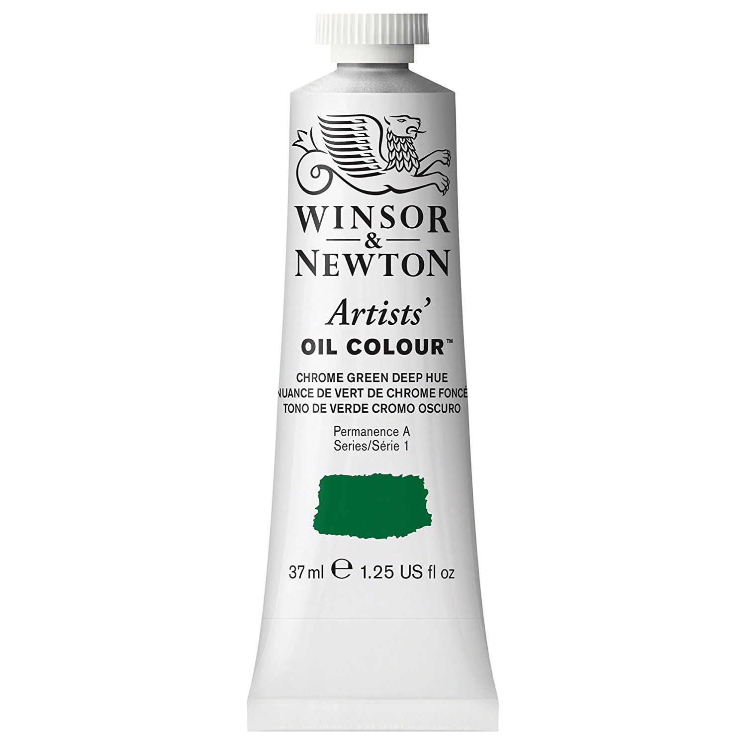 Winsor & Newton Artists' Oil - Chrome Green Deep Hue 37ml