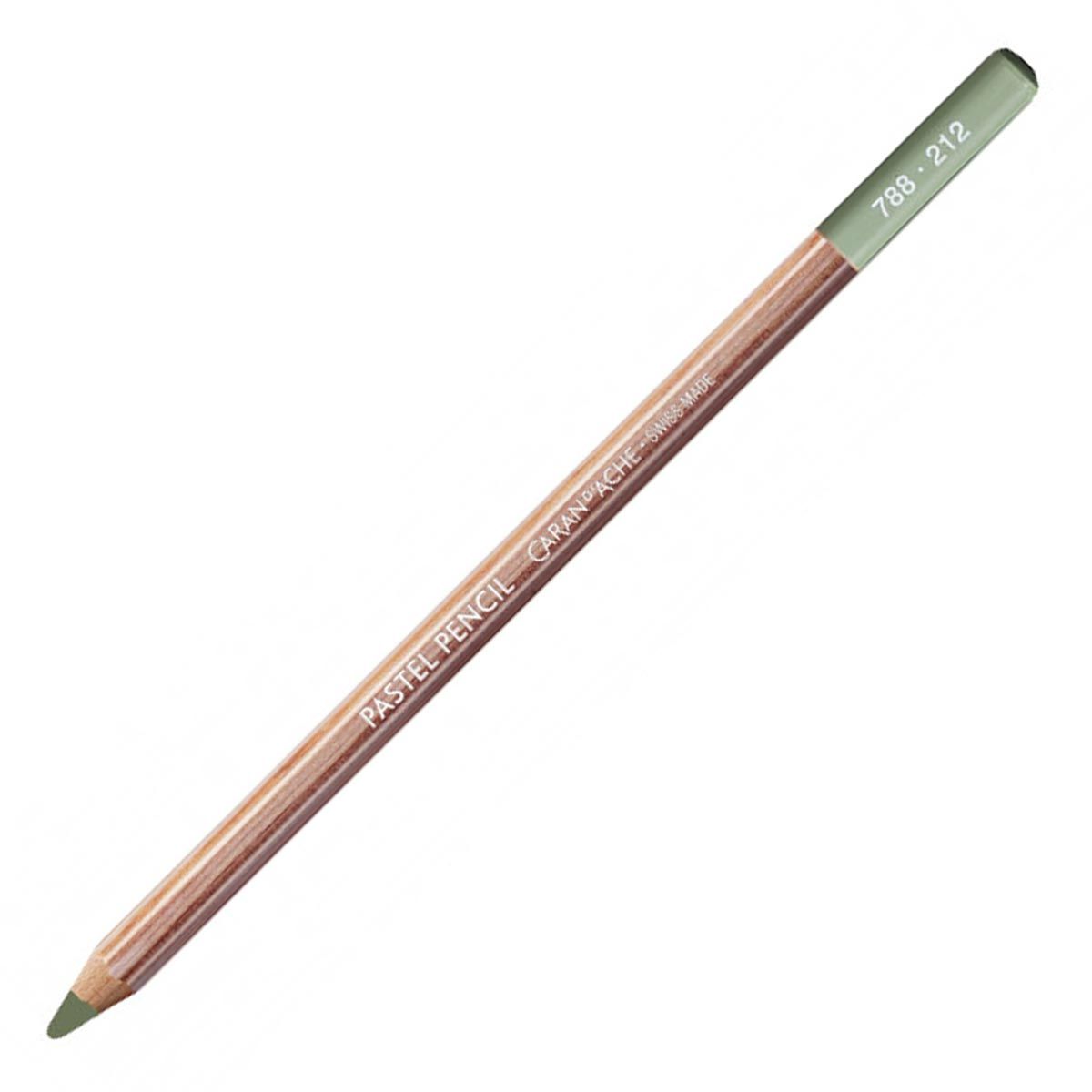 Caran d'Ache Pastel Pencil - Chromium Oxide Green - 212