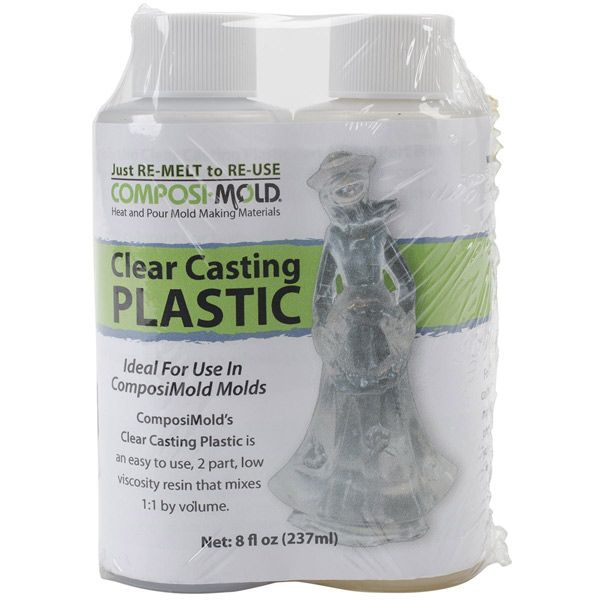 Composi-Mold Clear Casting Plastic Kit - 8 fl. oz