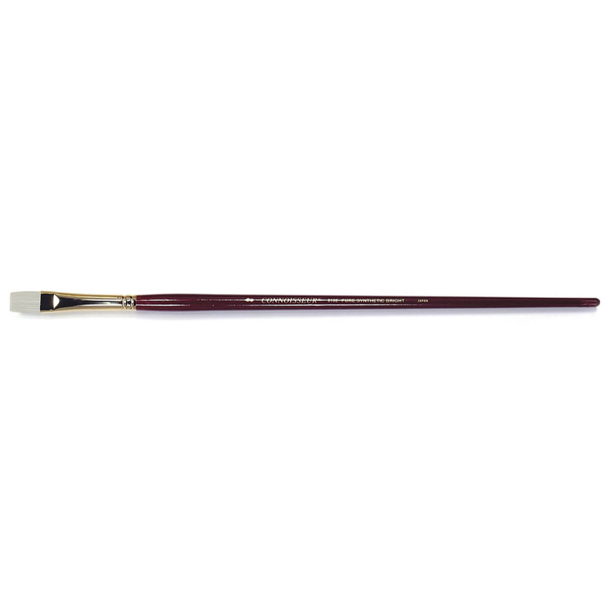 Connoisseur Pure Synthetic Brush Bright No4