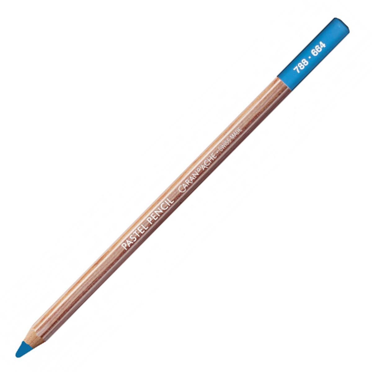 Caran d'Ache Pastel Pencil - Cobalt Blue 30% 664