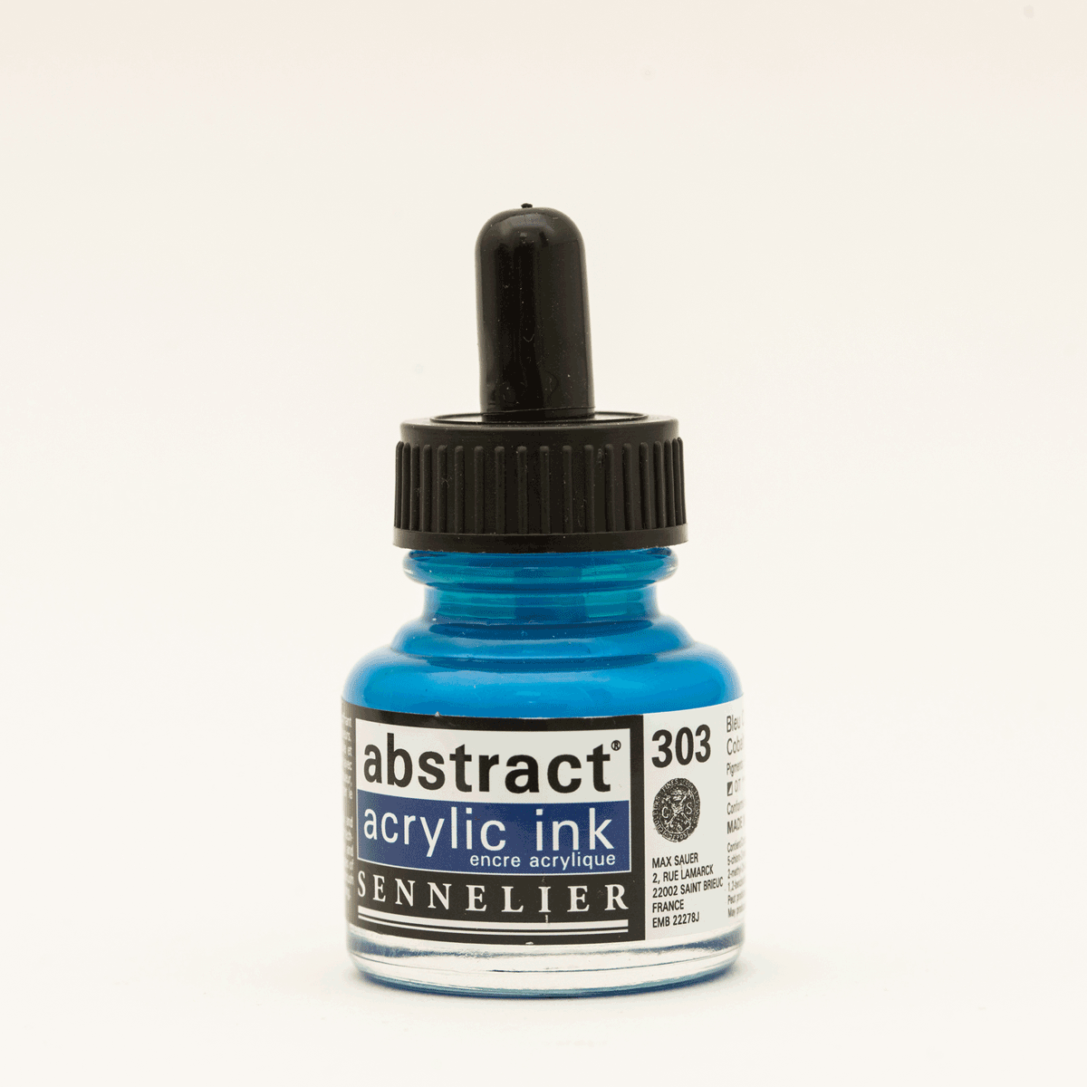Abstract Acrylic Ink Cobalt Blue Hue 30 ml