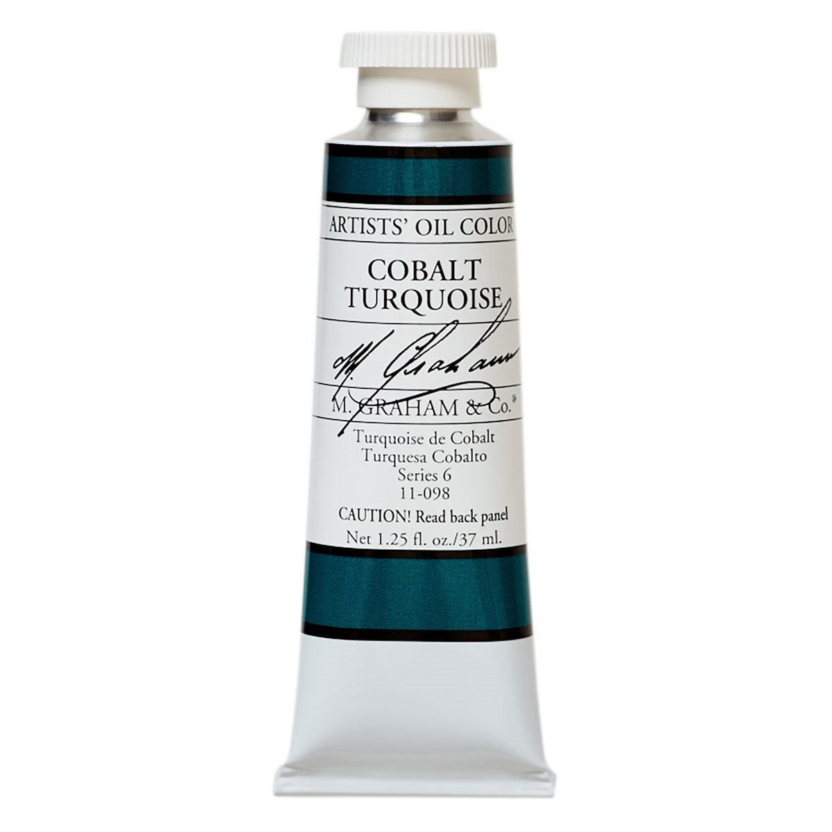 M Graham Oil Paint - Cobalt Turquoise 37 ml