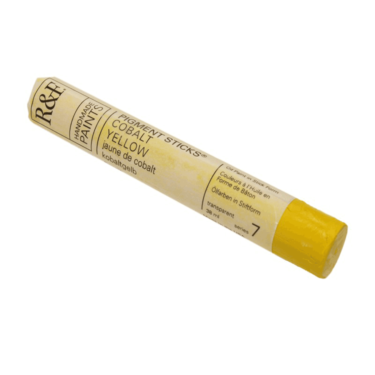 R&F Oil Pigment Stick, Cobalt Yellow 38ml