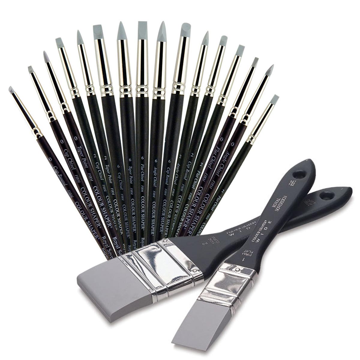 Colour Shaper Painting Tools - Firm Grey Points