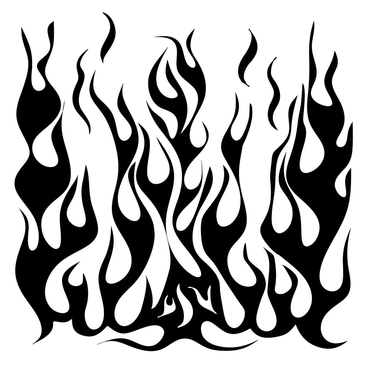 The Crafters Workshop Flames 12 x 12 inch