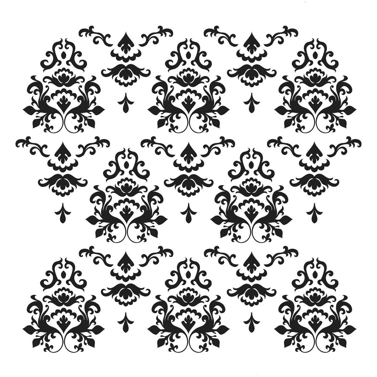 The Crafters Workshop Stencil Damask