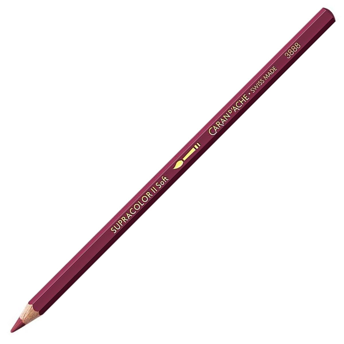Caran d'Ache Supracolor ll Soft Aquarelle Pencil - Dark Carmine 089