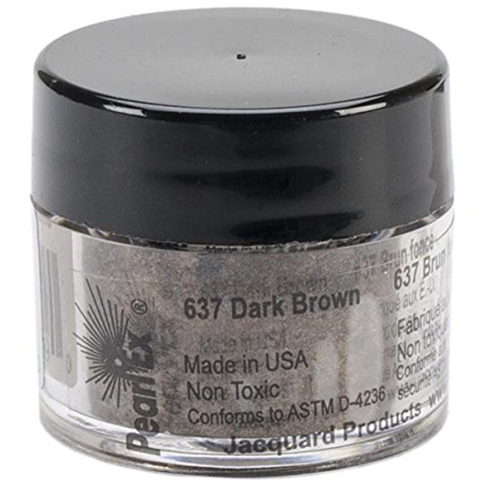 Jacquard Pearl Ex Powdered Dark Brown Pigment 3g