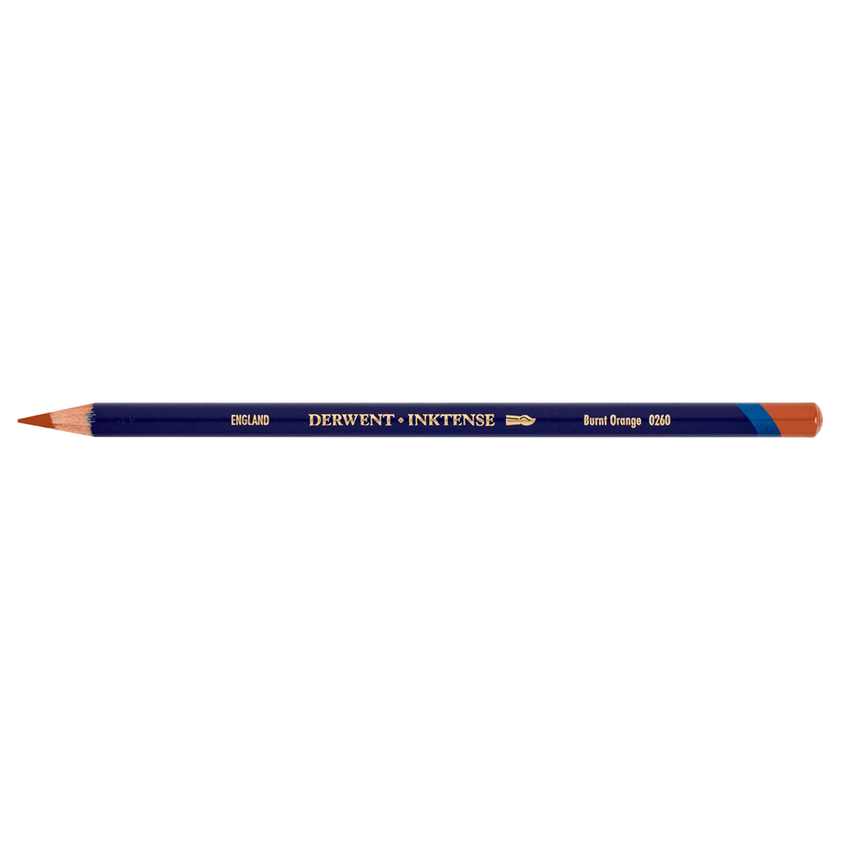 Inktense 0260 Burnt Orange Pencil