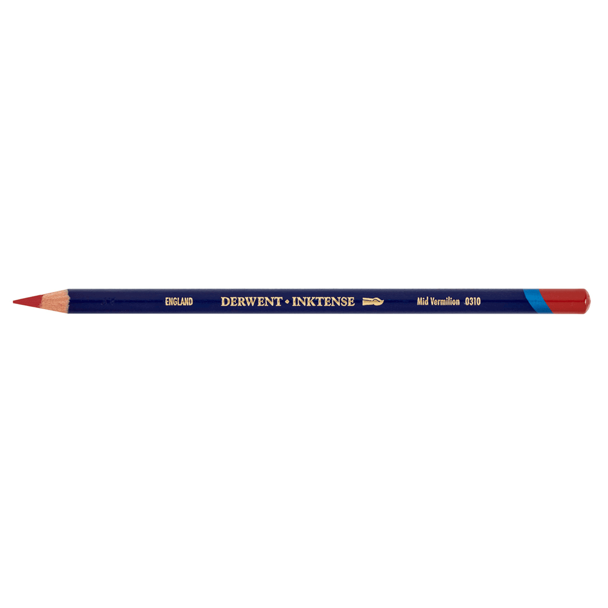 Inktense 0310 Medium Vermilion Pencil