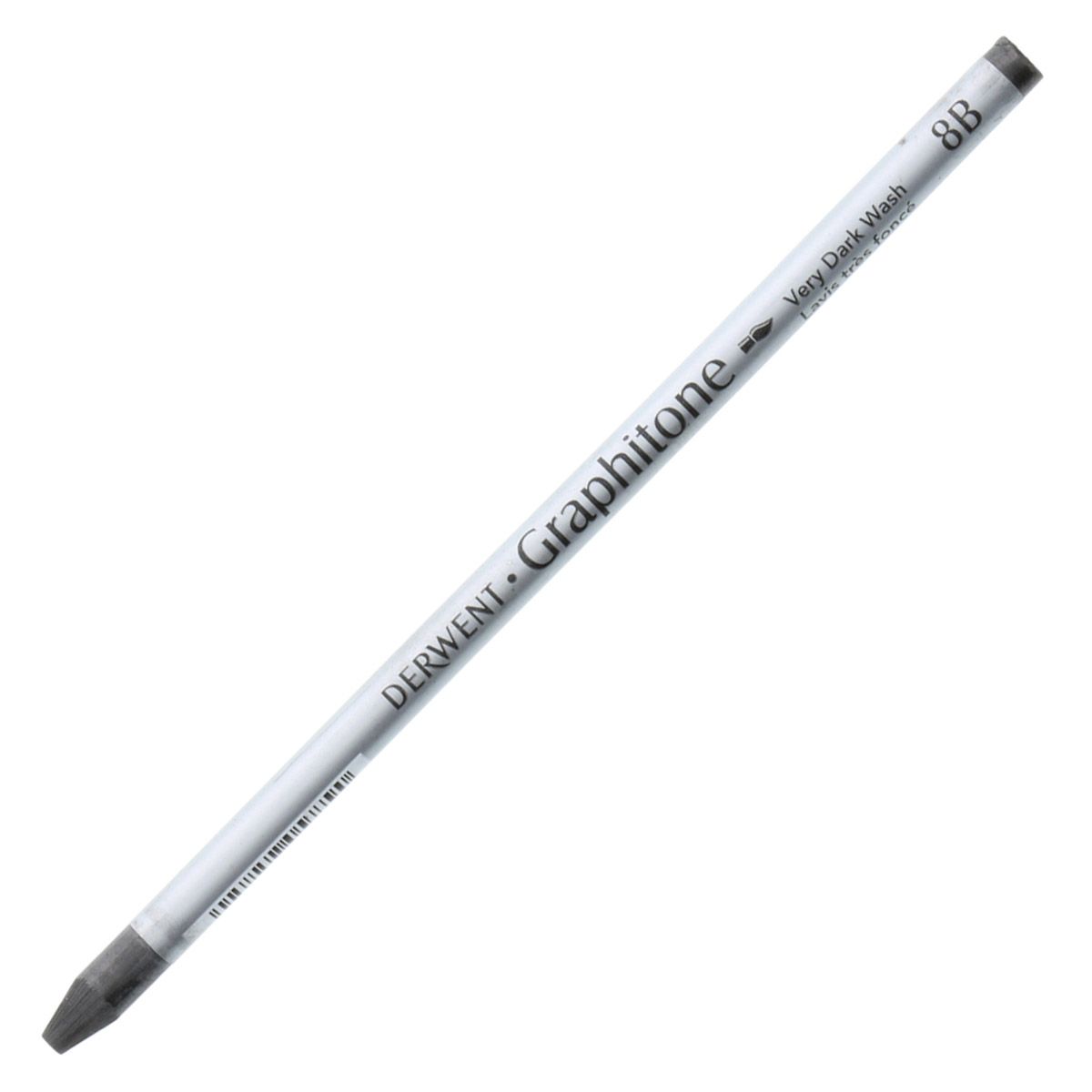 Derwent Watersoluble Graphitone Pencil - 8B Very Dark