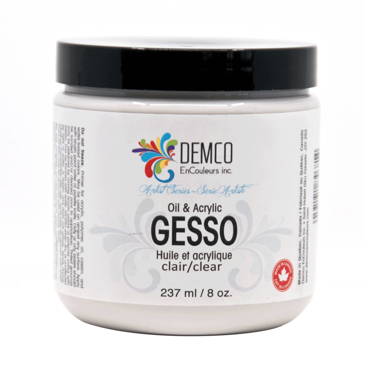 Demco Gesso Artist Series Clear 237 ml (8 oz)
