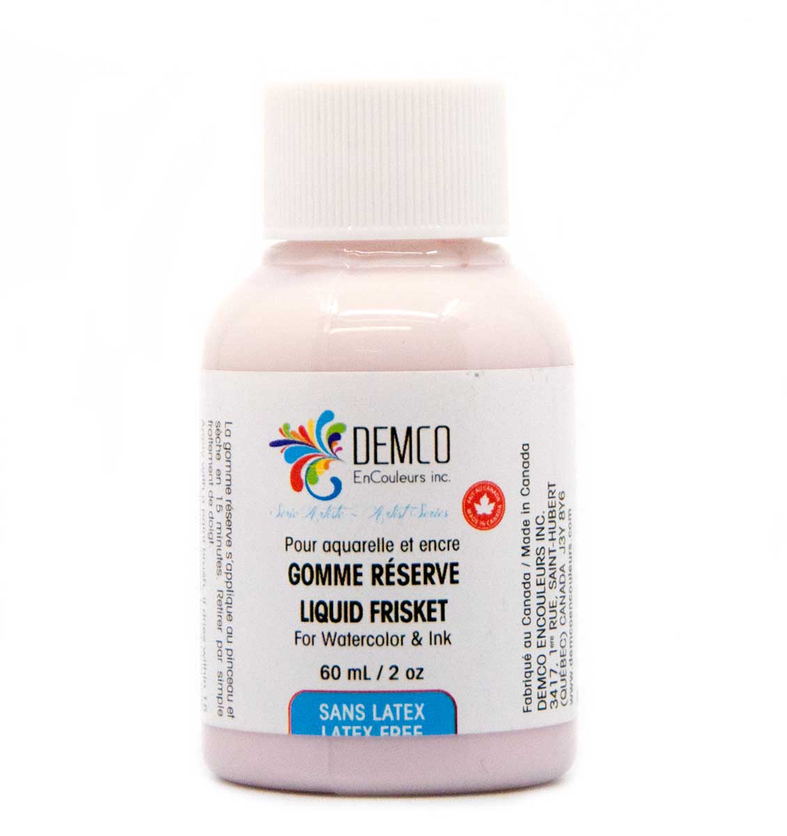 Demco Frisket Masking Fluid Latex Free (Pink) 60 ml