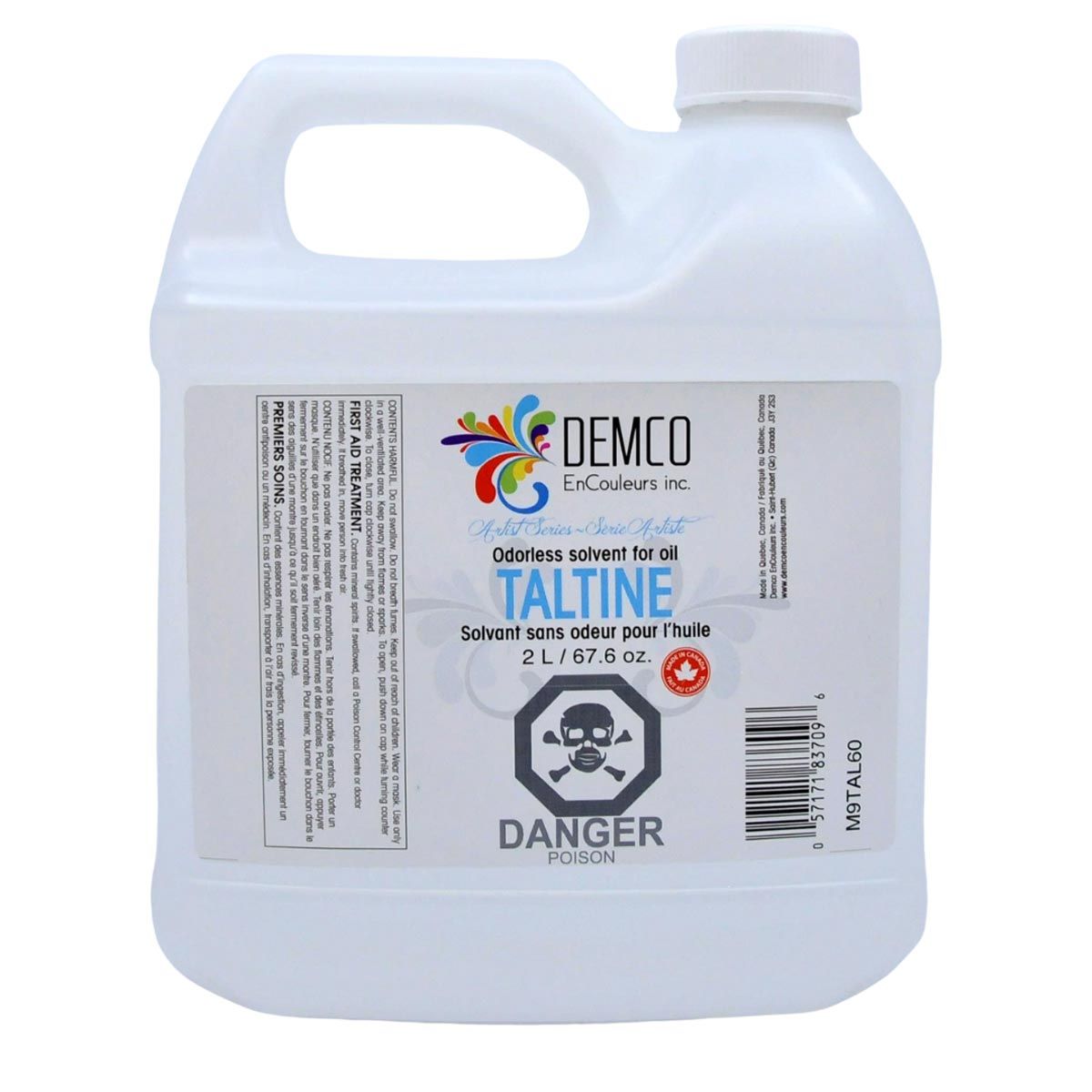 Demco Taltine Odourless Solvent 3.6L/121.73oz