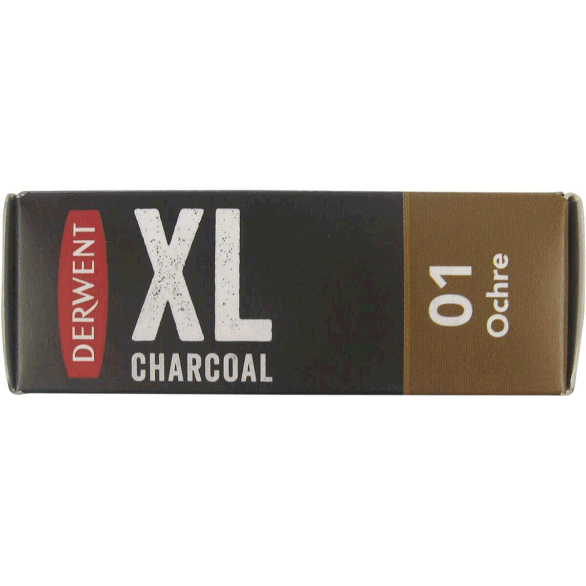 Derwent XL Charcoal Block Ochre 01