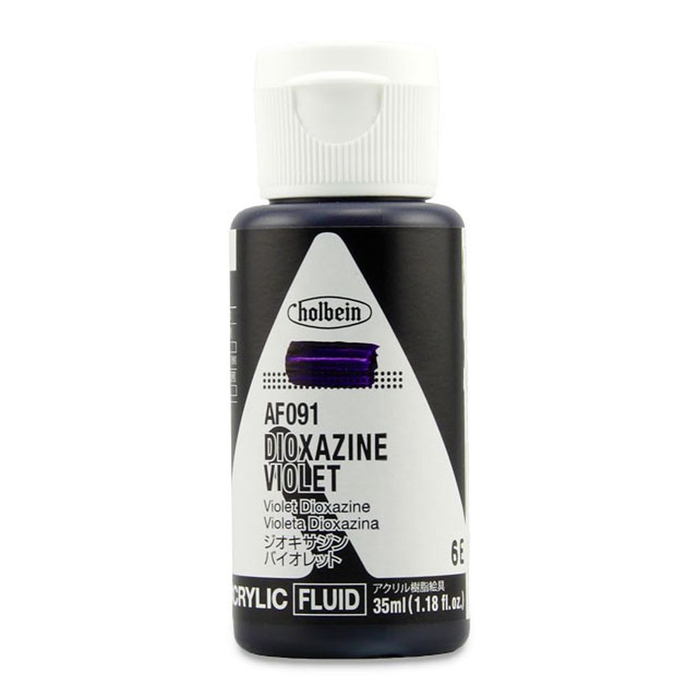 Holbein Fluid Acrylic - Dioxazine Violet 35 ml