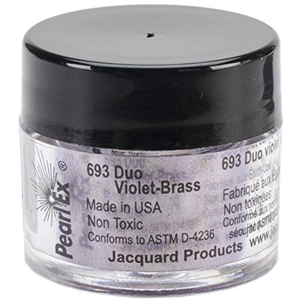 Jacquard Pearl Ex Powdered Duo Violet Brass Pigment 3g