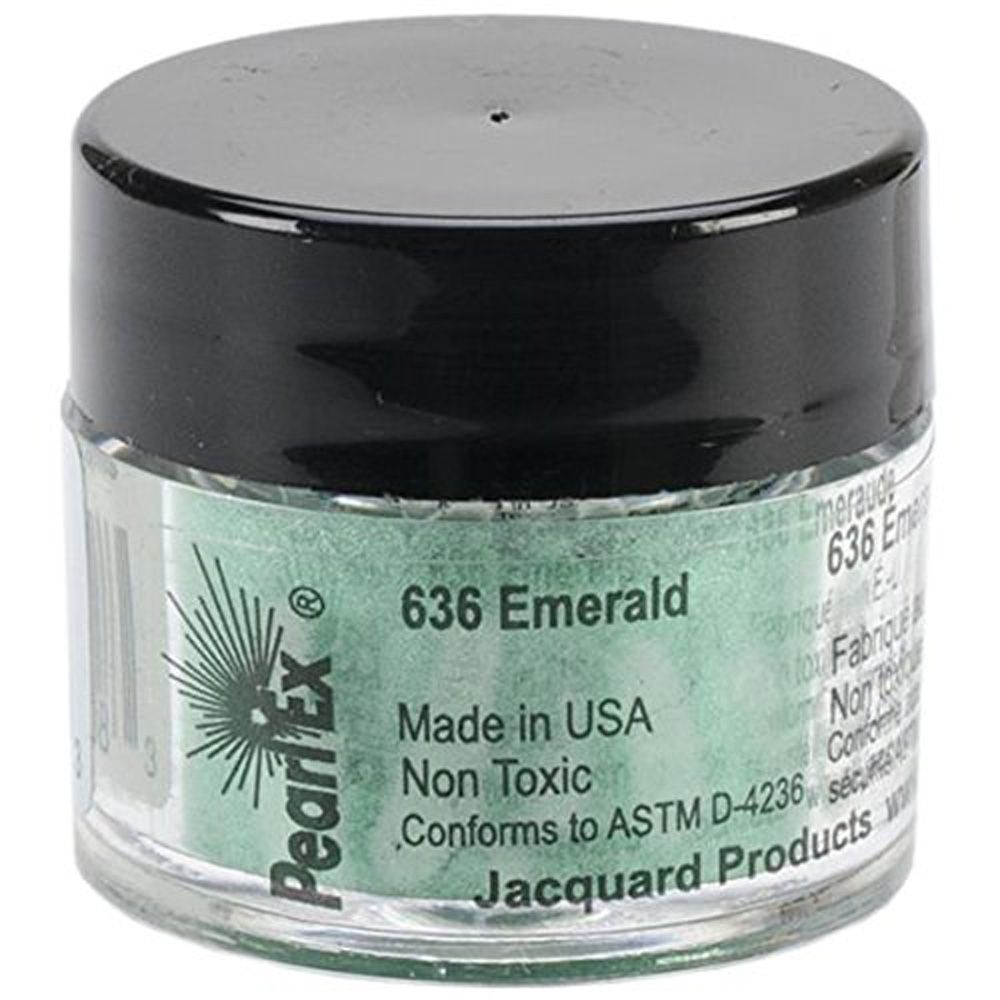 Jacquard Pearl Ex Powdered Emerald Pigment 3g