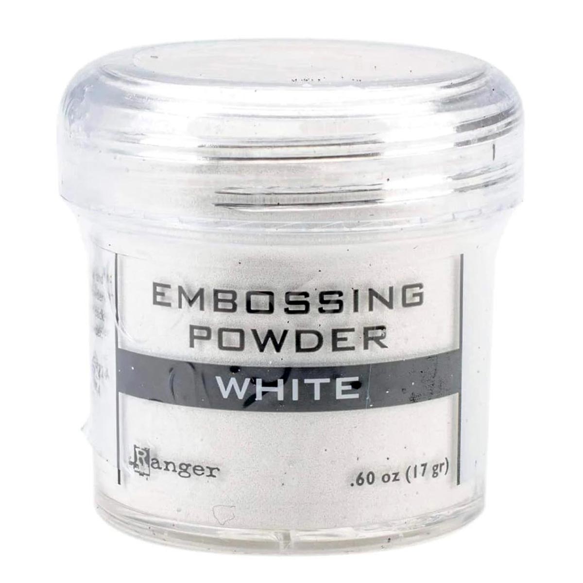 Ranger Embossing Powder White .60 oz Jar