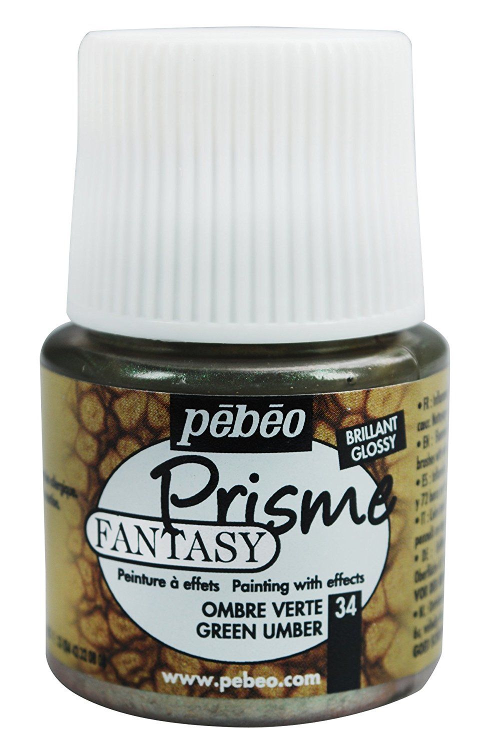 Pébéo Fantasy Prisme - Green Umber 45 ml