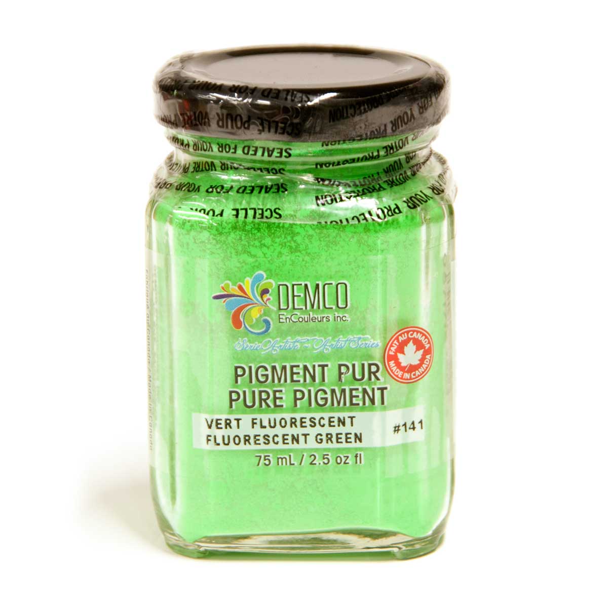 Demco Pure Pigment Artist Series 3 - Fluorescent Green 75 ml