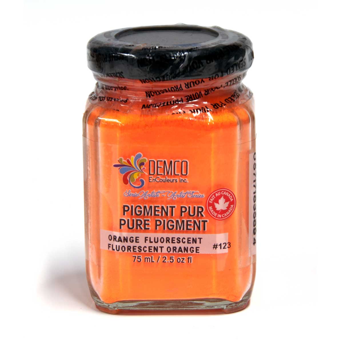 Demco Pure Pigment Artist Series 3 - Fluorescent Orange 75 ml