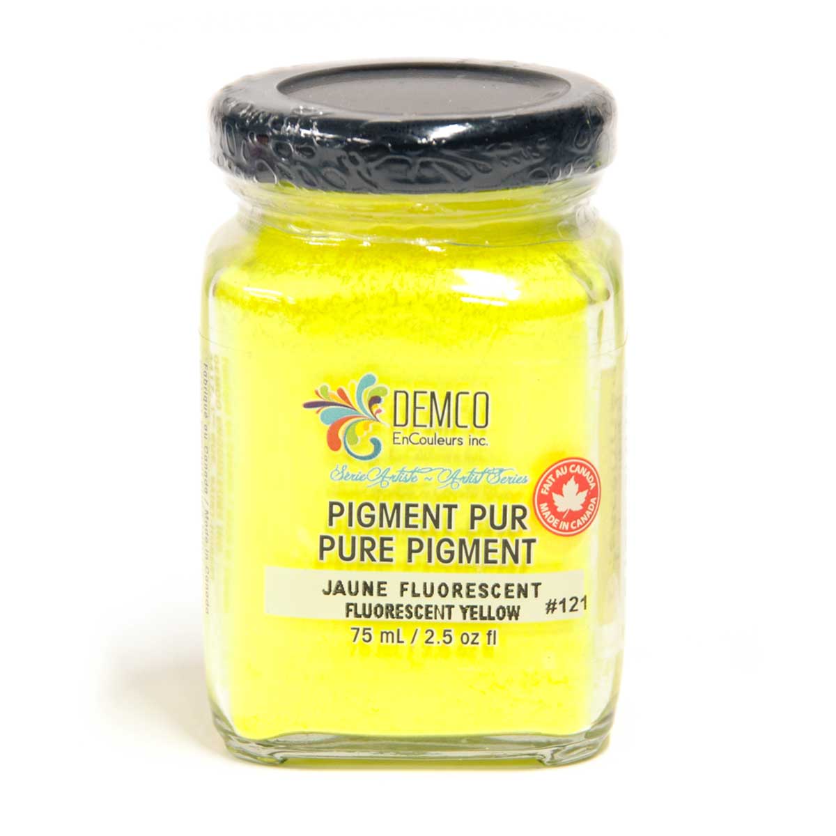 Demco Pure Pigment Artist Series 3 - Fluorescent Yellow 75 ml