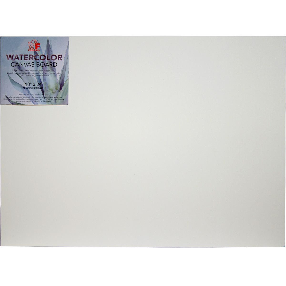 Fredrix Archival Watercolour Canvas Board 18 x 24 inch