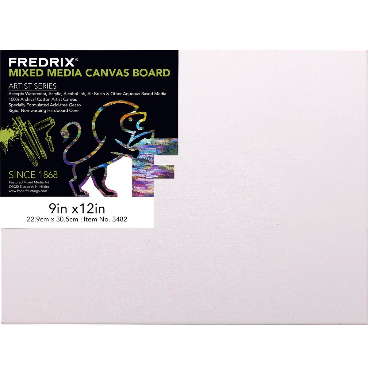 Fredrix Mixed Media Canvas Boards 9 x 12 inches