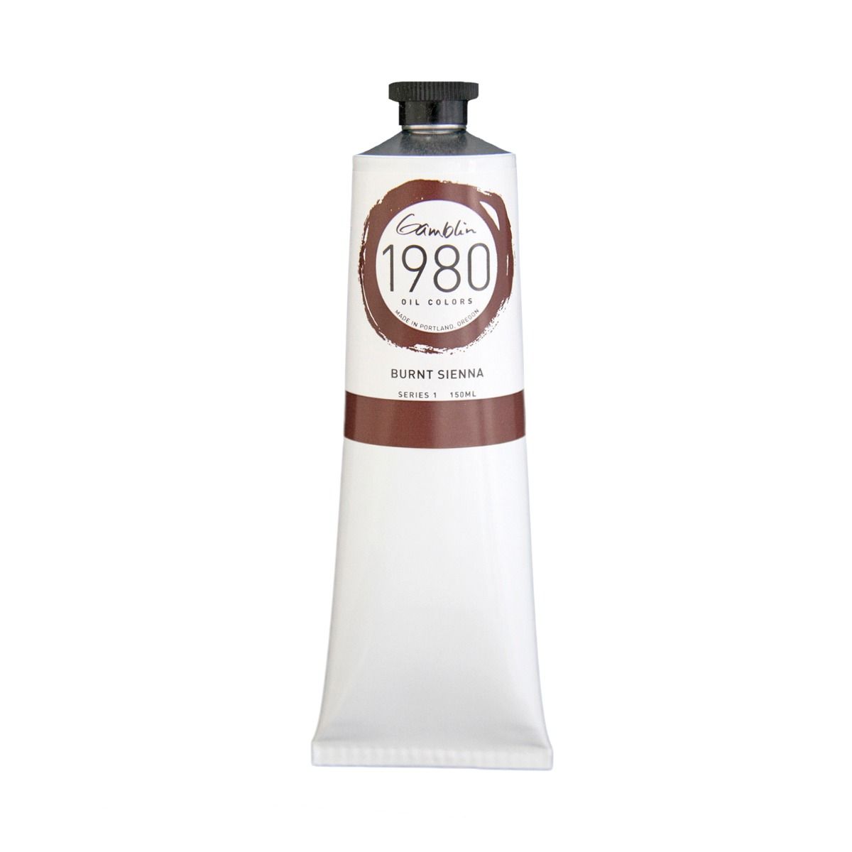 Gamblin 1980 Oils - Burnt Sienna, 150 ml (5.07oz)