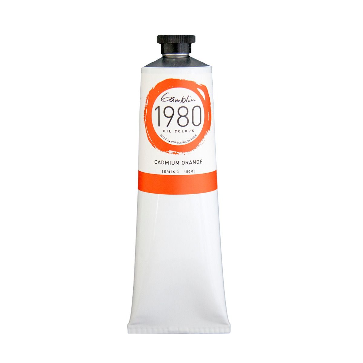 Gamblin 1980 Oils - Cadmium Orange, 150 ml (5.07oz)