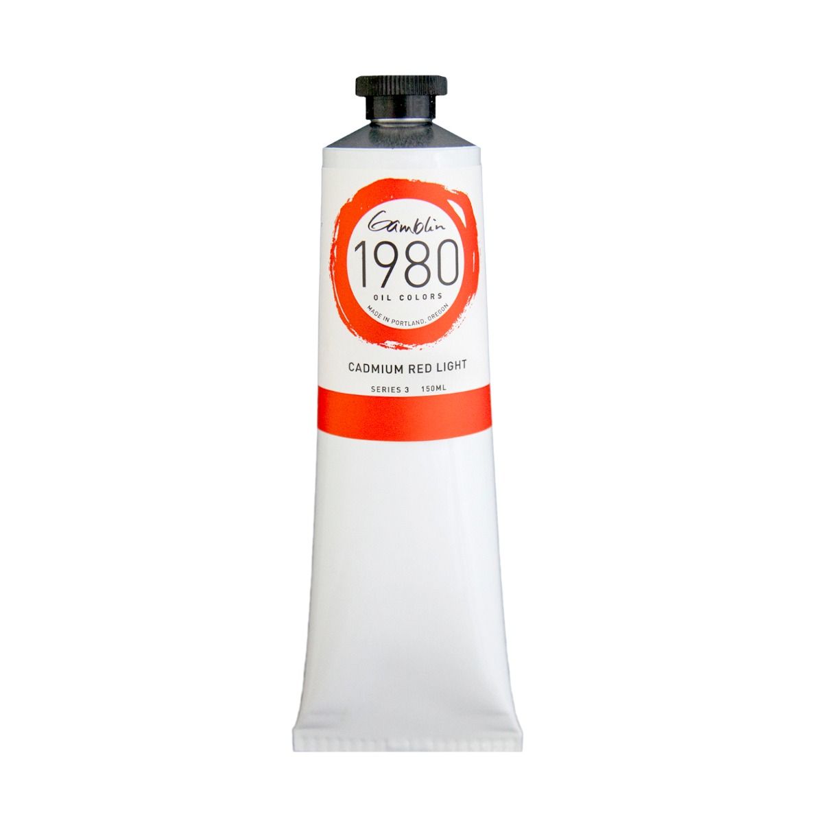 Gamblin 1980 Oils - Cadmium Red Light, 150 ml (5.07oz)