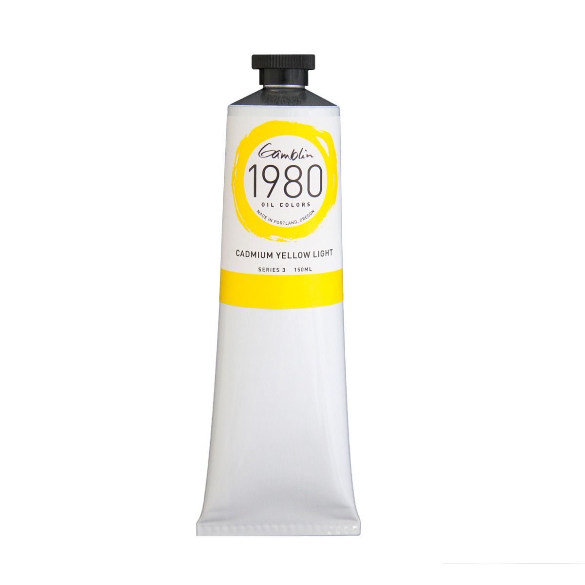 Gamblin 1980 Oils - Cadmium Yellow Light, 150 ml (5.07oz)