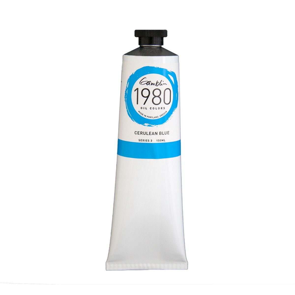 Gamblin 1980 Oils - Cerulean Blue, 150 ml (5.07oz)