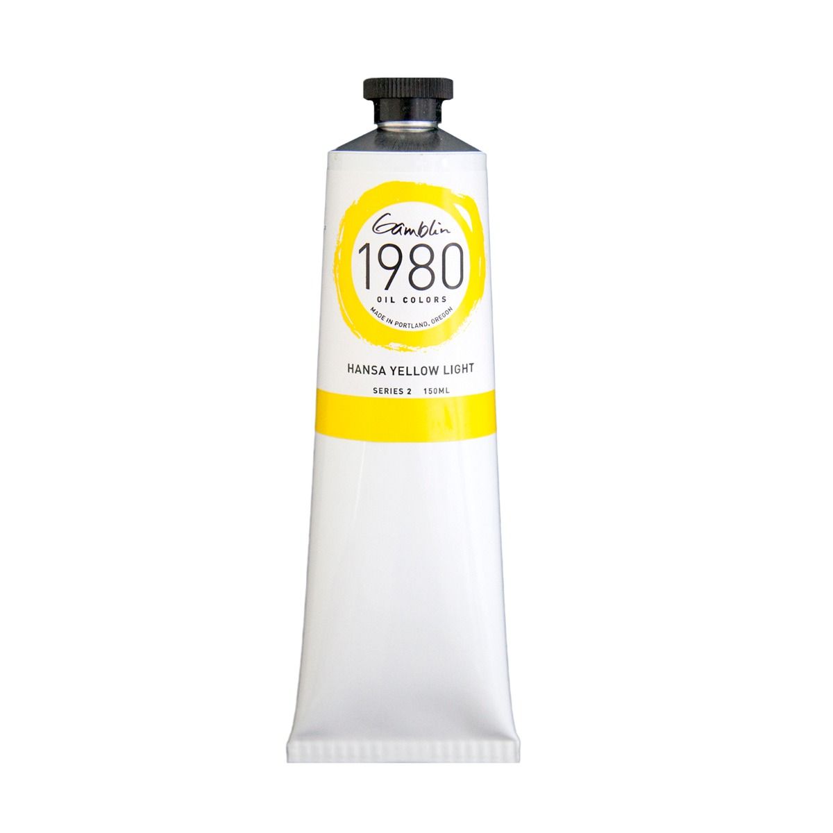 Gamblin 1980 Oils - Hansa Yellow Light, 150 ml (5.07oz)