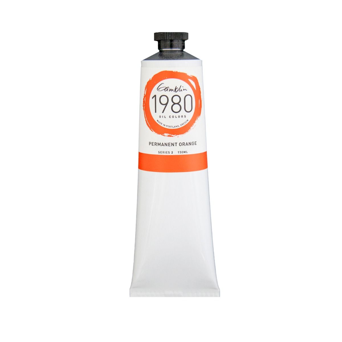 Gamblin 1980 Oils - Permanent Orange, 150 ml (5.07oz)
