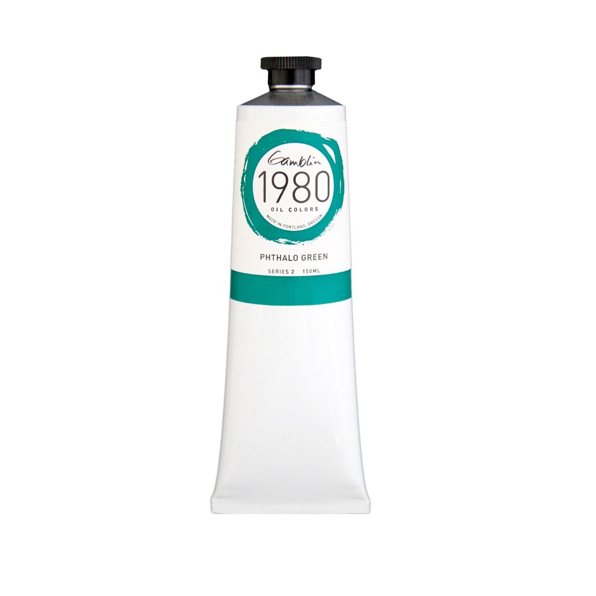 Gamblin 1980 Oils - Phthalo Green, 150 ml (5.07oz)