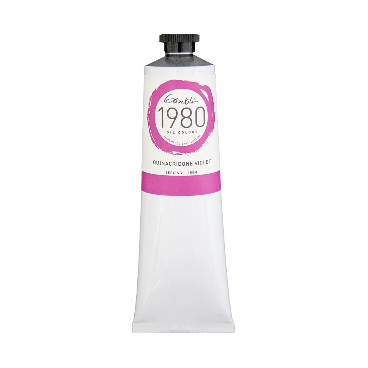 Gamblin 1980 Oils - Quinacridone Violet, 150 ml (5.07oz)