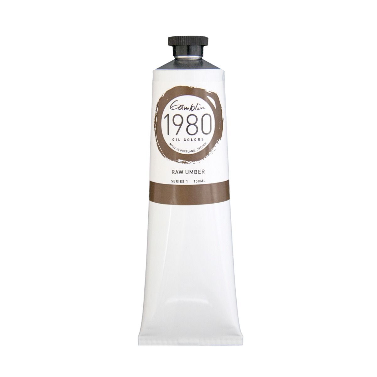 Gamblin 1980 Oils - Raw Umber, 150 ml (5.07oz)