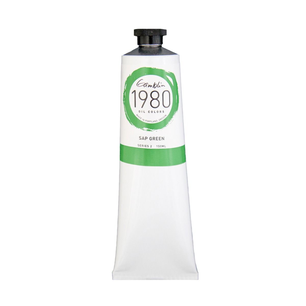 Gamblin 1980 Oils - Sap Green, 150 ml (5.07oz)