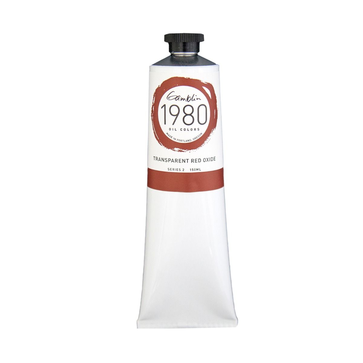 Gamblin 1980 Oils - Transparent Red Oxide, 150 ml (5.07oz)