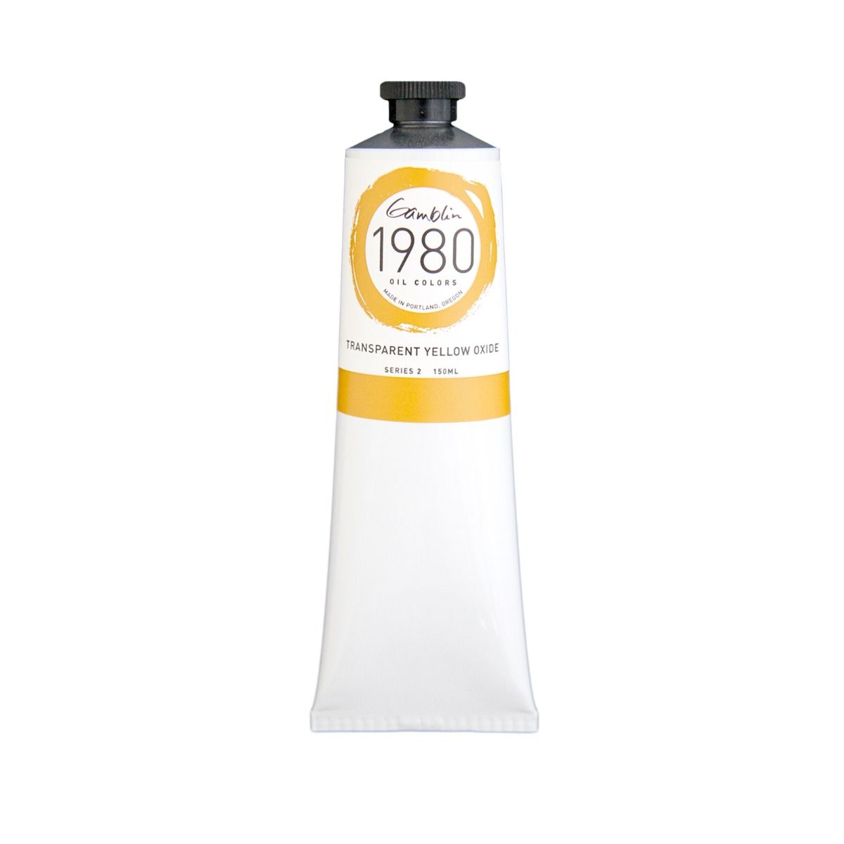 Gamblin 1980 Oils - Transparent Yellow Oxide, 150 ml (5.07oz)