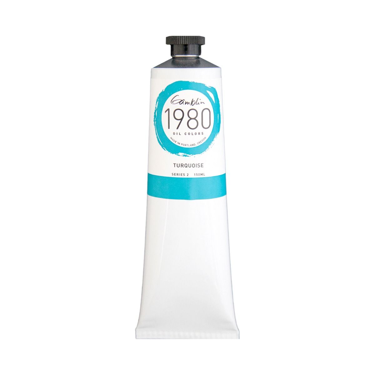 Gamblin 1980 Oils - Turquoise, 150 ml (5.07oz)